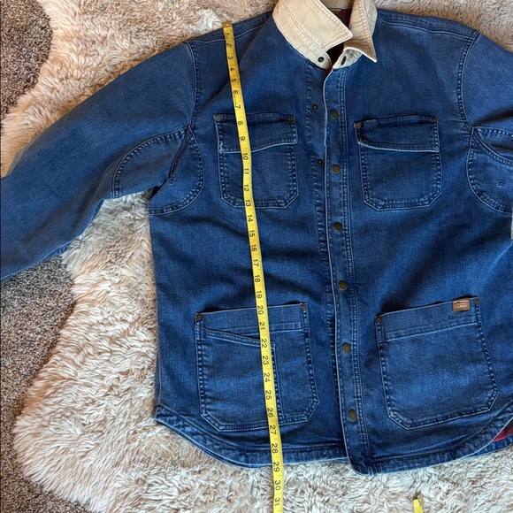 L.L. Bean Signature Chore Coat with Flannel Liner - Picture 5 of 6